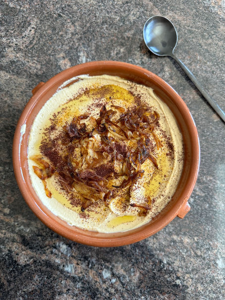 Zesty Lemon Pepper Hummus