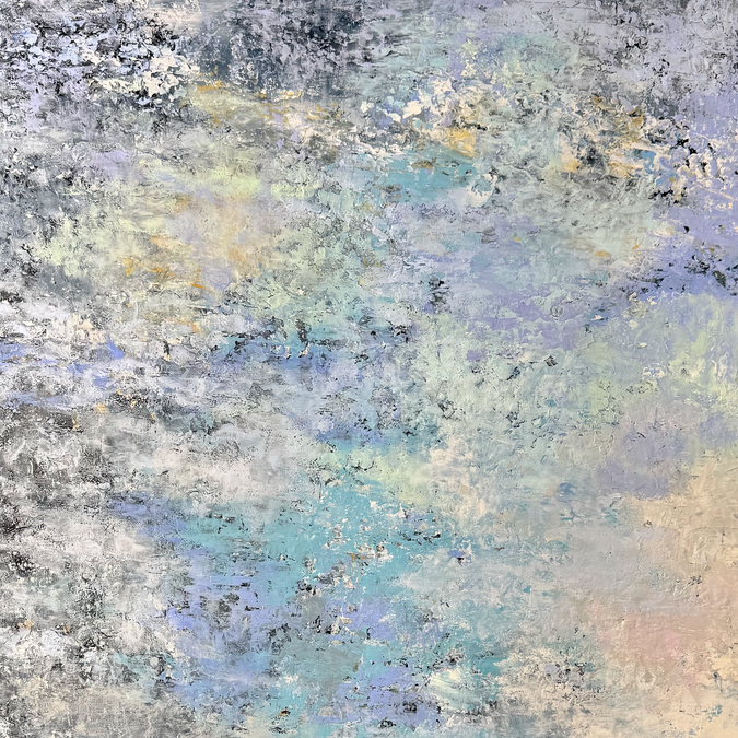 In The Well Series the paint is applied, scrapped away, sometimes blended with fingertips. They present a rich, visual history and experience of texture, color, light and depth. These interact to confound and expand the viewer's sense of space.
The beauty and detail draw the viewer into a realm much bigger than the small painting suggests. In fact, what is entered is a realm which suggests the liminal space of spirituality. Thus the paintings take on the mystique of a small portal representing a larger and a lingering experience.
This work will also be available in a wide variety of print media, in a wide array of sizes. Contact the artist through the website.
Metal prints,
Acrylic prints
Wood prints
Watercolor paper
Fine printing papers Canvas
Gallery Wrapped Canvas and Framed Prints