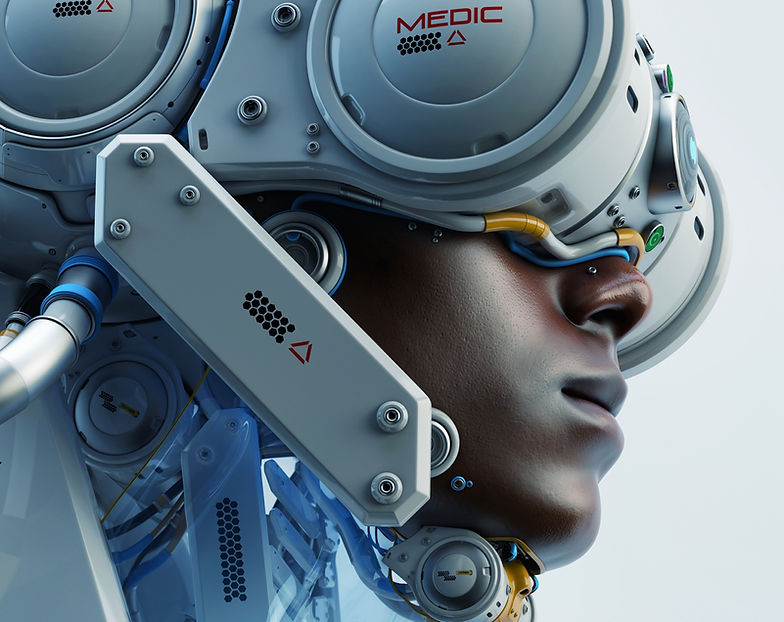 Futuristic Cyborg