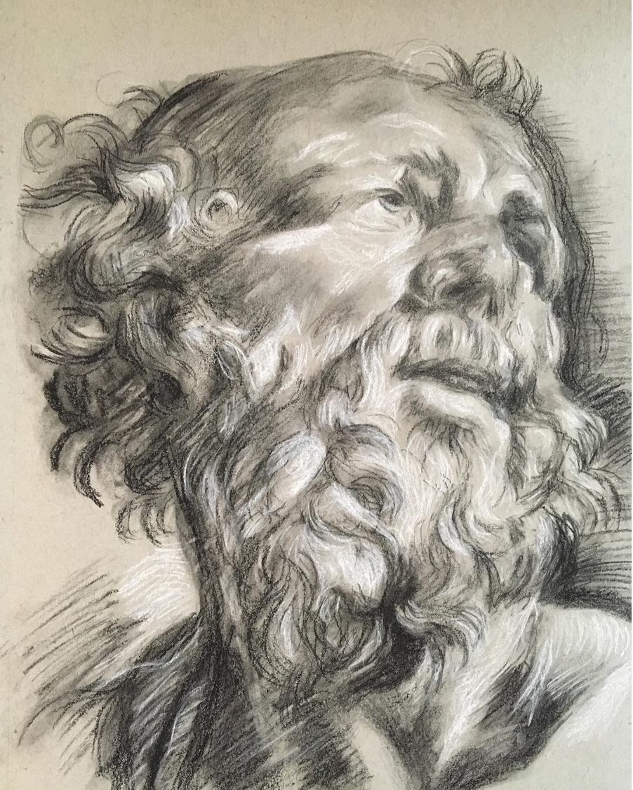 Étude d’après un dessin de Camillo Procaccini | 2018