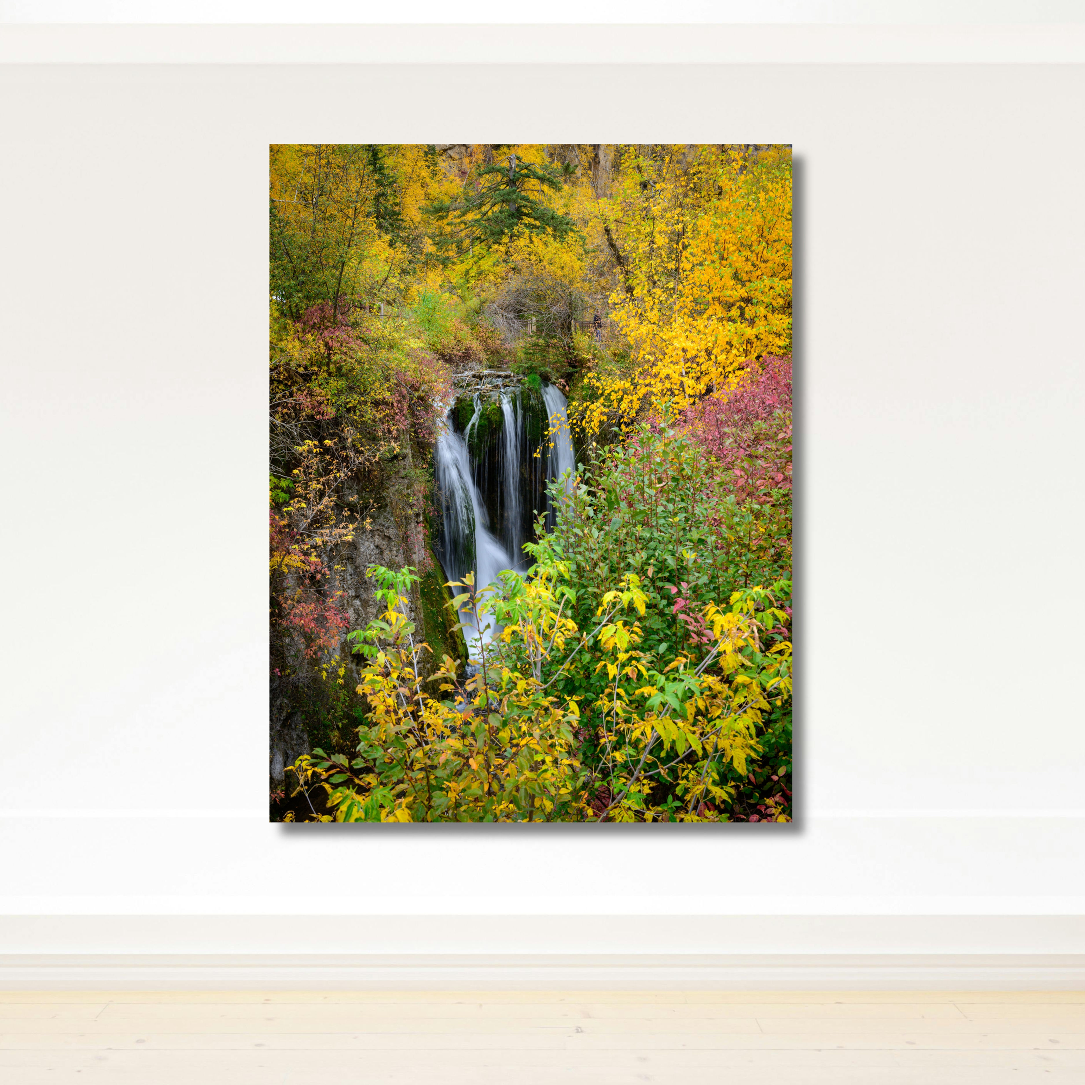 Spearfish Falls Metal Art Print