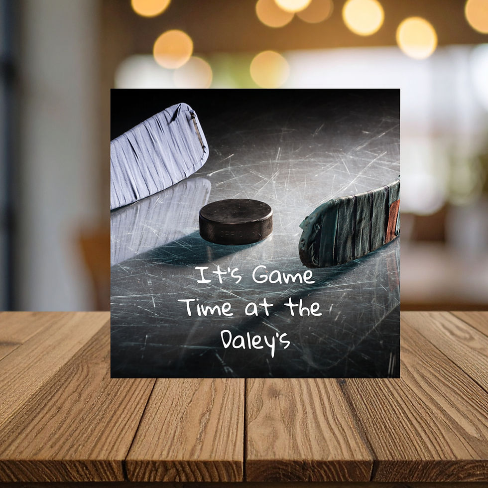 Thumbnail: It's Game Time Ceramic Coaster (set of four)