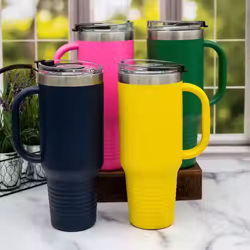 Thumbnail: BE STRONG 40 oz Tumbler