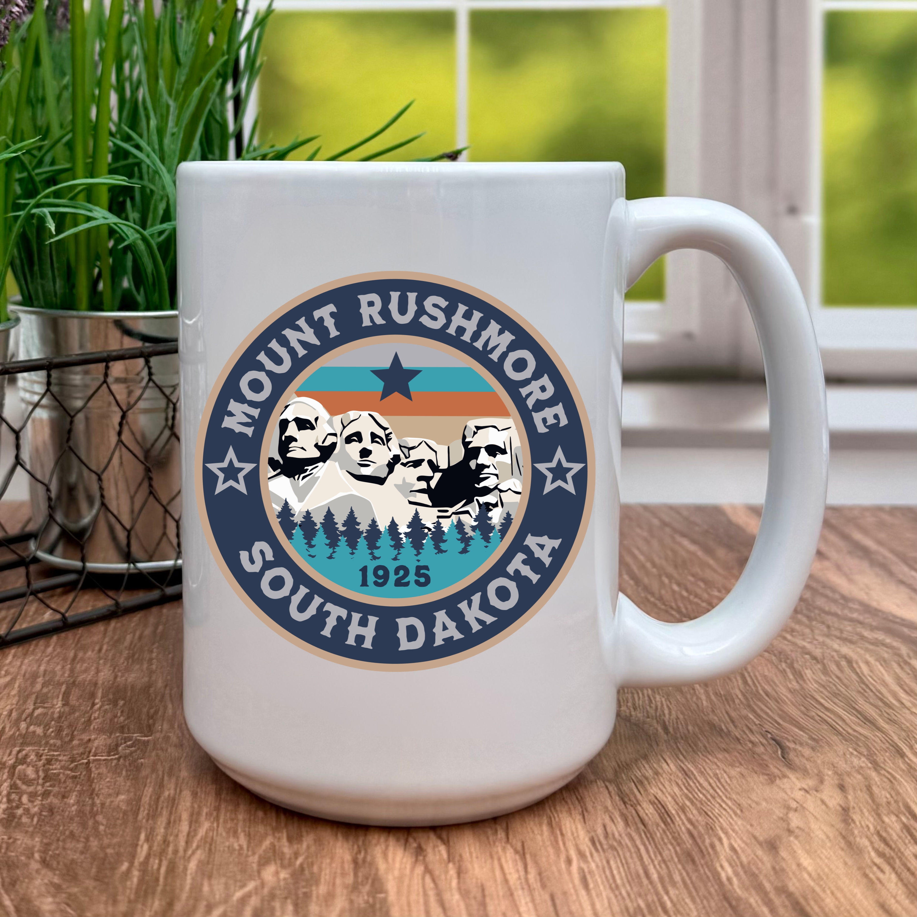 15 oz. Mount Rushmore Ceramic Mug