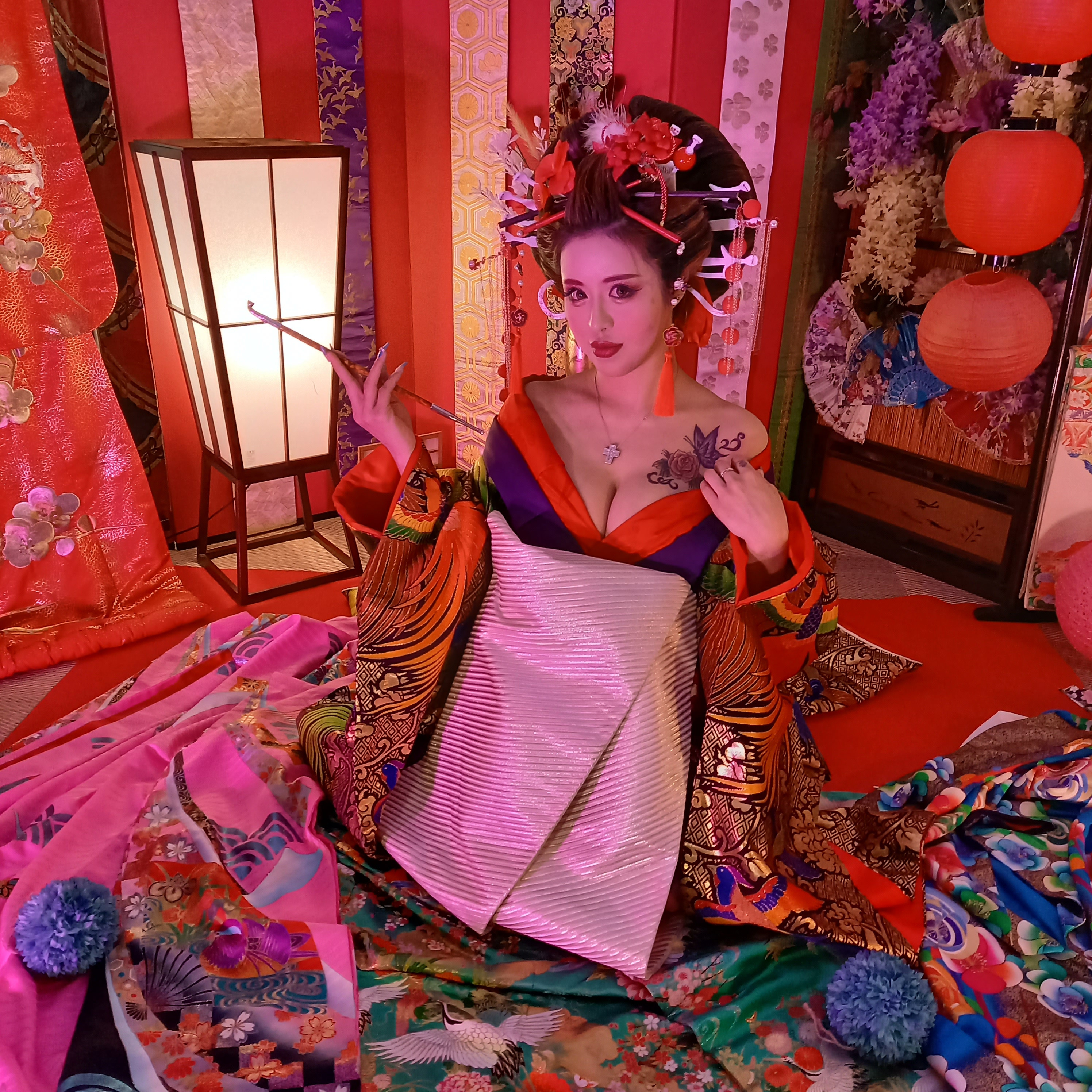 本格花魁体験 | KIMONO SALON CROSS