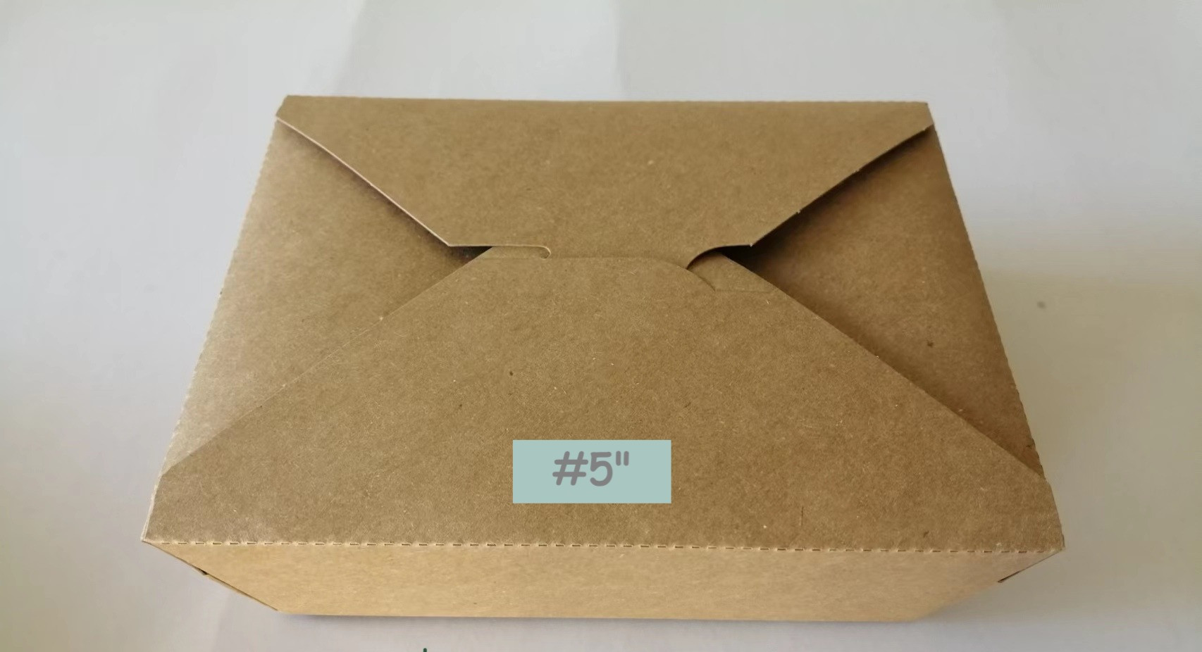 #5" Take-Away Paper Containers (Inner Connected) 300pcs