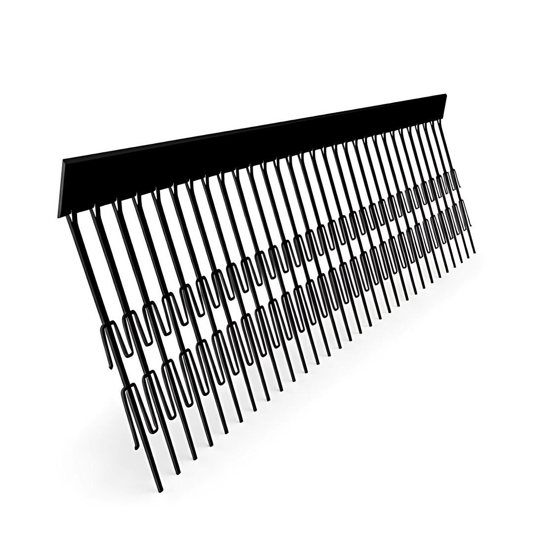 Professional bird protection system installed on solar panels