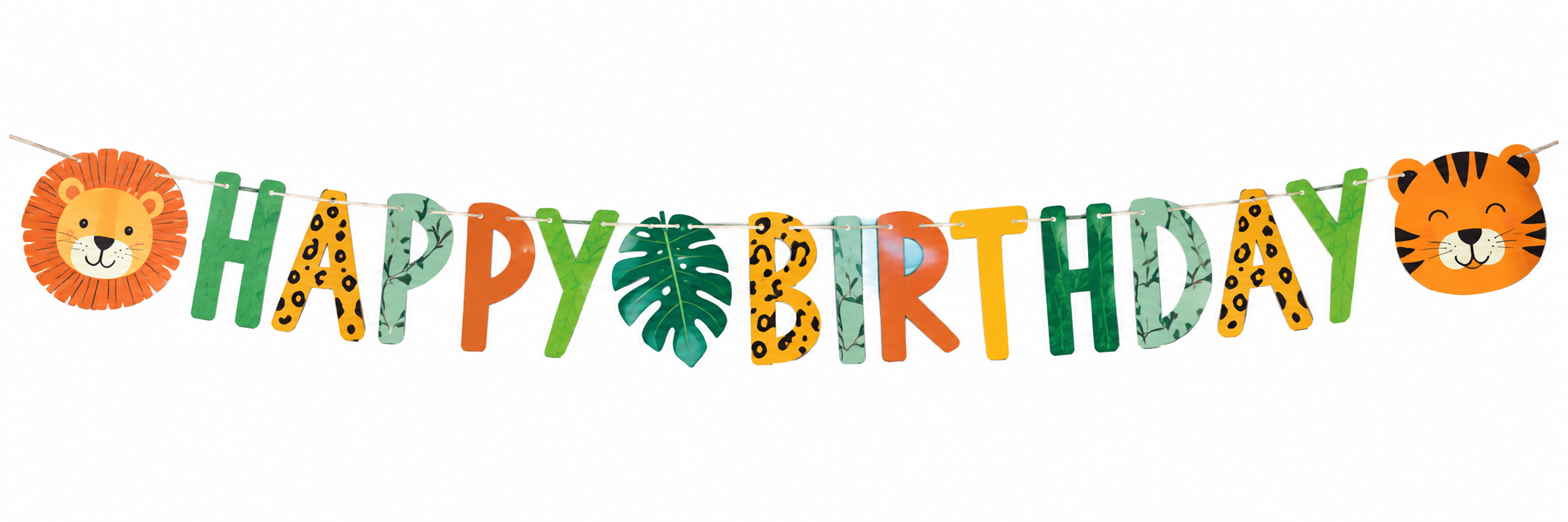 Letter Banner Get Wild – 180 cm