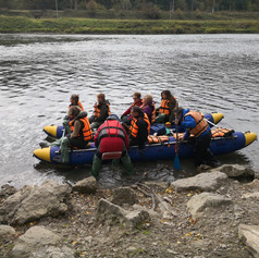 Rafting on the Sylva River