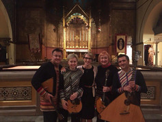 Karavai at St Barnabas's Church, Oxford.