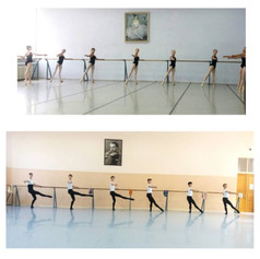 Students at Perm International Ballet School
