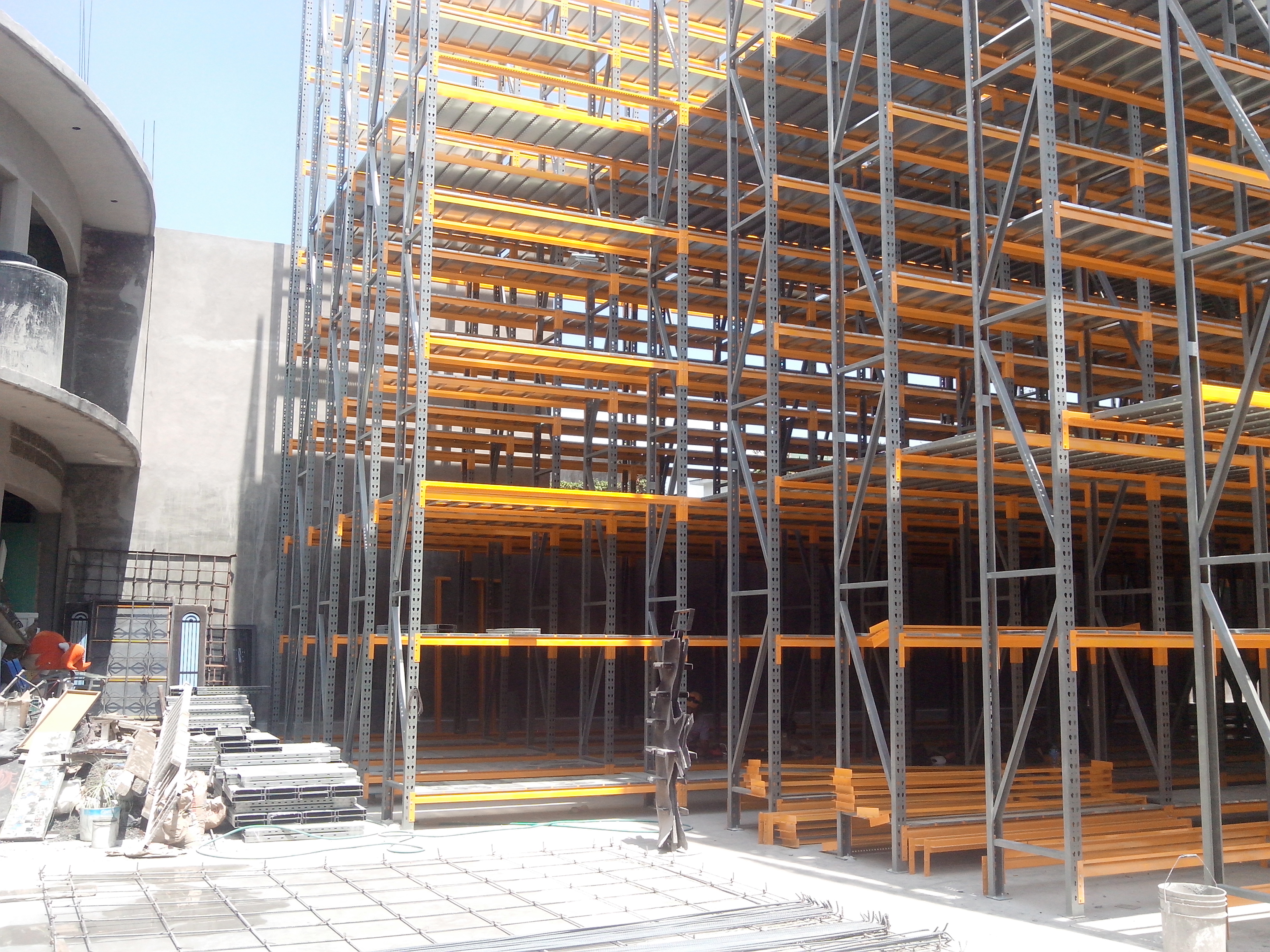 rack para techos autosoportados