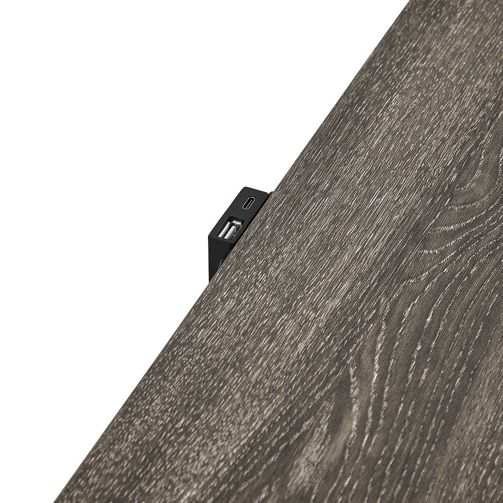 Nightstand with A/C Charging