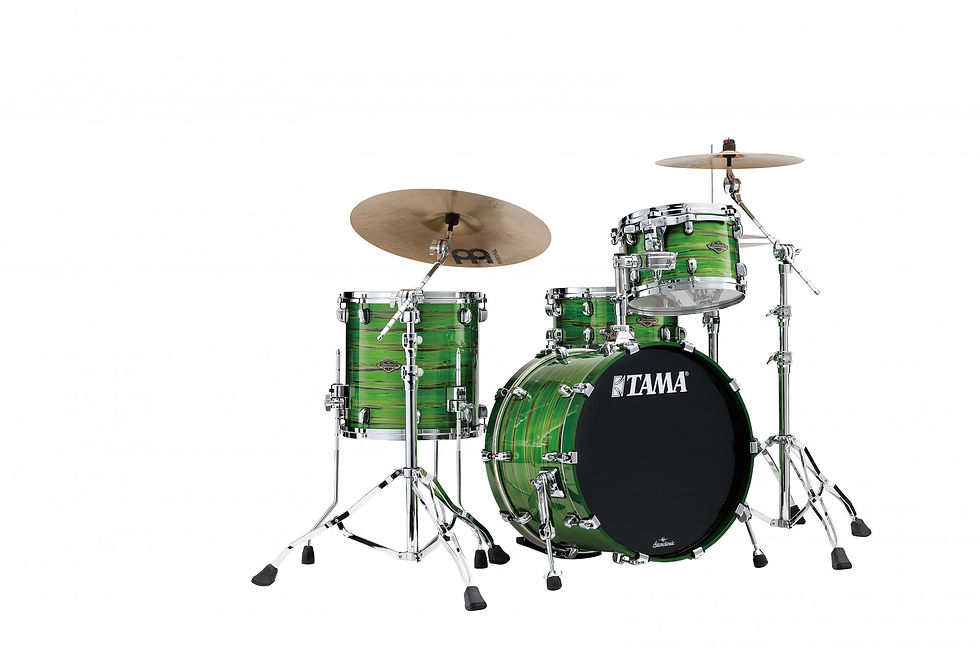TAMA Starclassic WBS30RS-LSO Walnut Birch Lacquer Shamrock Oyster