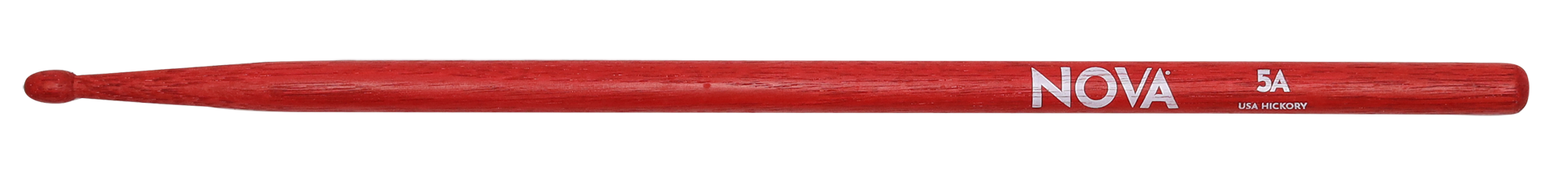 VIC FIRTH Trumstick, NOVA, 5AR, Träspets, röd