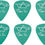 Thumbnail: IBANEZ Steve Vai Signature Picks B1000SV-GR - 6er Pack