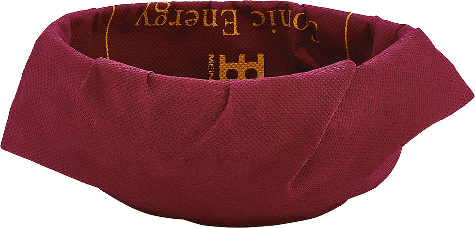 Miniatura: MEINL Cosmos Klangschale 250 g mit graviertem Logo auf Filzring