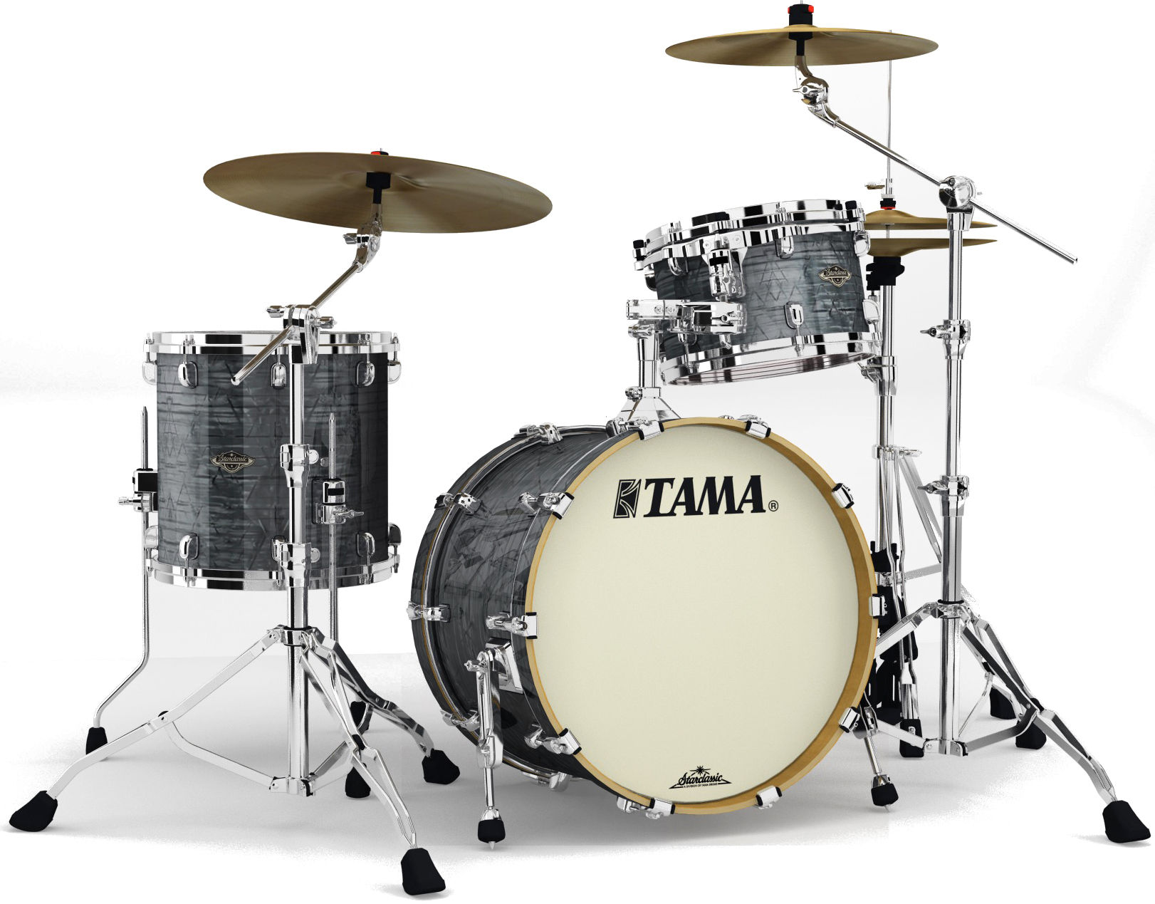 TAMA Starclassic WBR30RS-CCO Walnut Birch Charcoal Onyx/Chrom