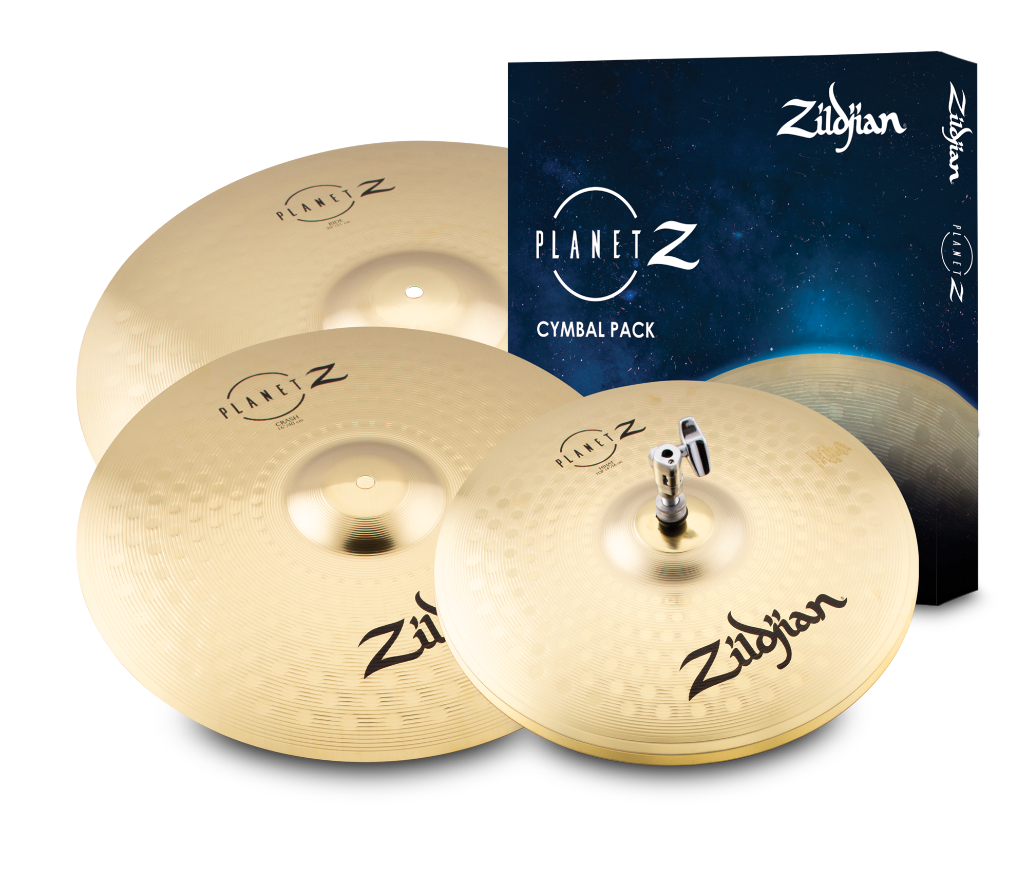 Zestaw talerzy ZILDJIAN, Planet Z, 4 szt., 14H / 16Cr / 20R