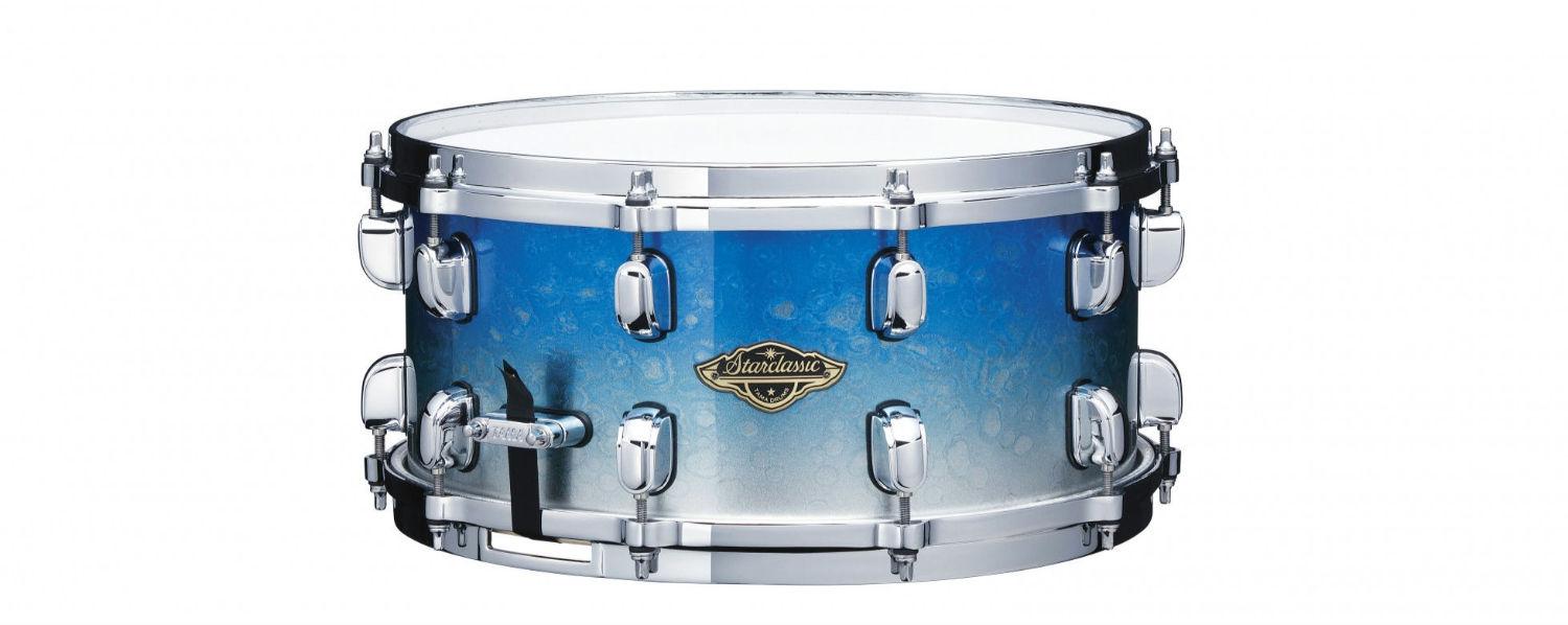 TAMA Starclassic Walnut Birch Snare 14"x6,5" WBSS65-MBI Molten Blue Ice Fade