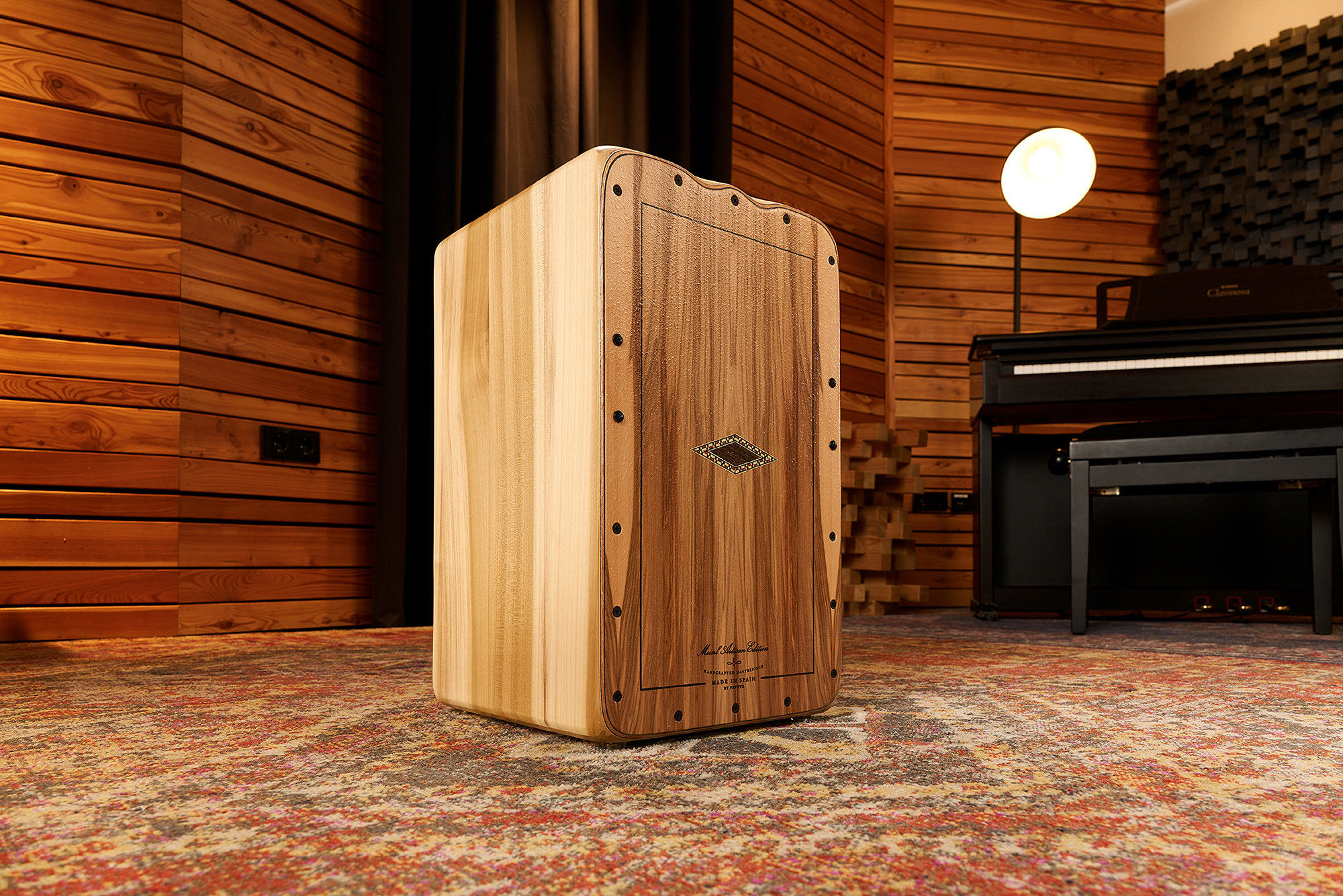 MEINL Percussion Artisan Edition Cajon AEFLIH Fandago Line - Heartwood, Tulip
