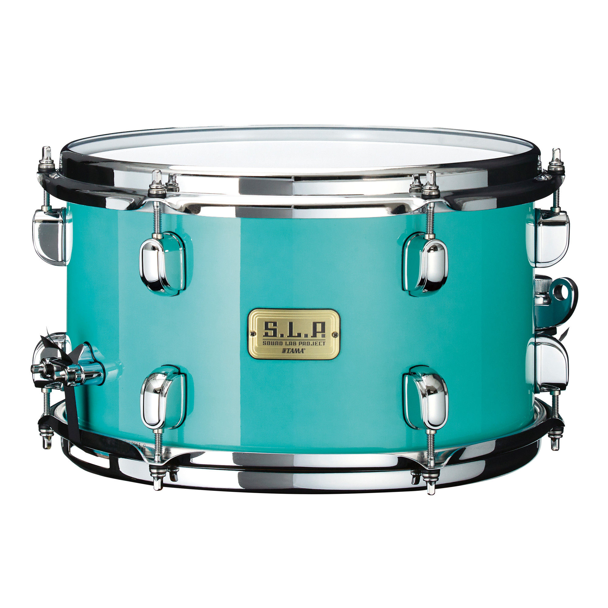 TAMA S.L.P. Philo Tsoungui Bubinga Snare 12"x7" LBU127P-ETQ Electro Turquoise