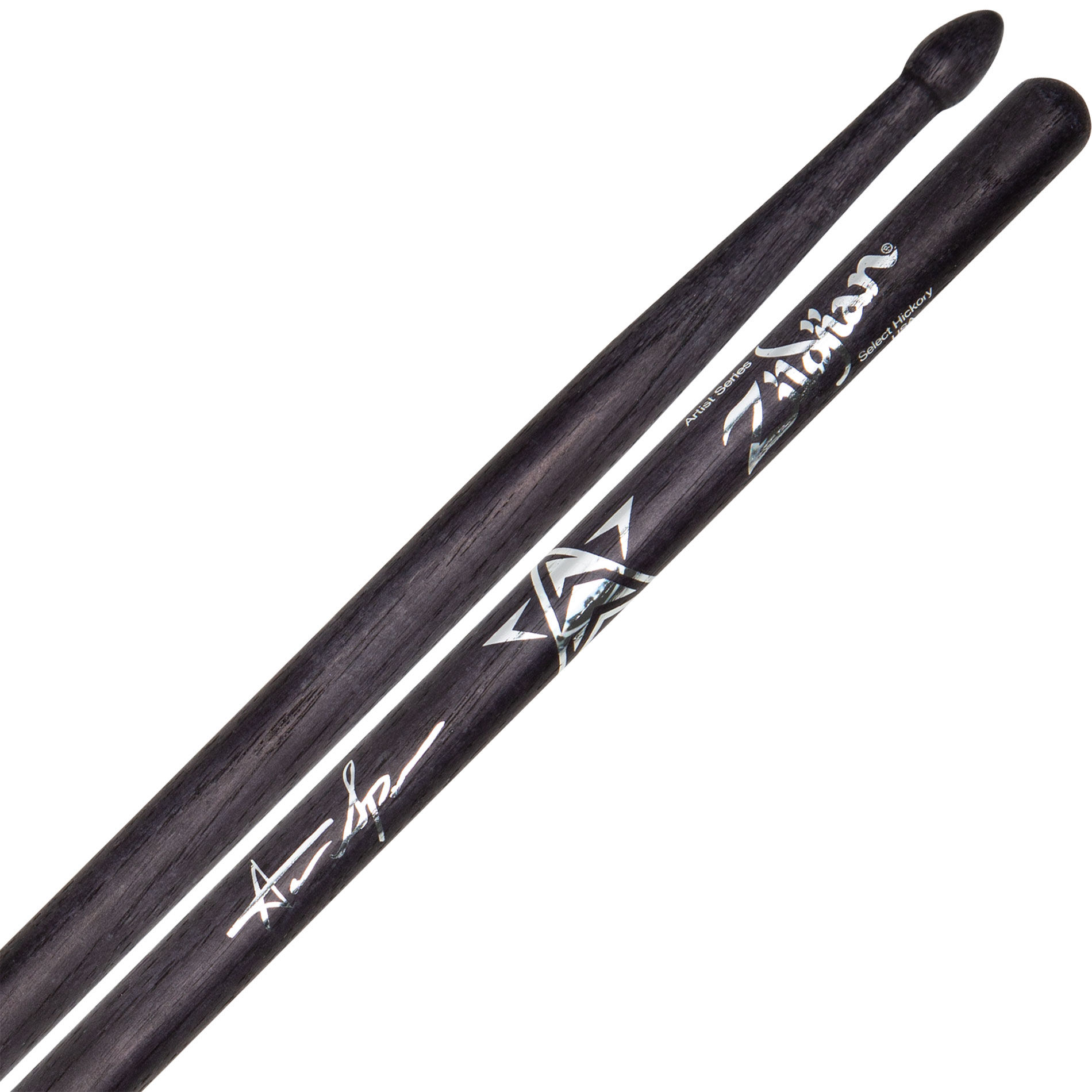 ZILDJIAN Drum Sticks, Artist Serie, Aaron Spears, Wood-Tip, schwarz ZIZASASP