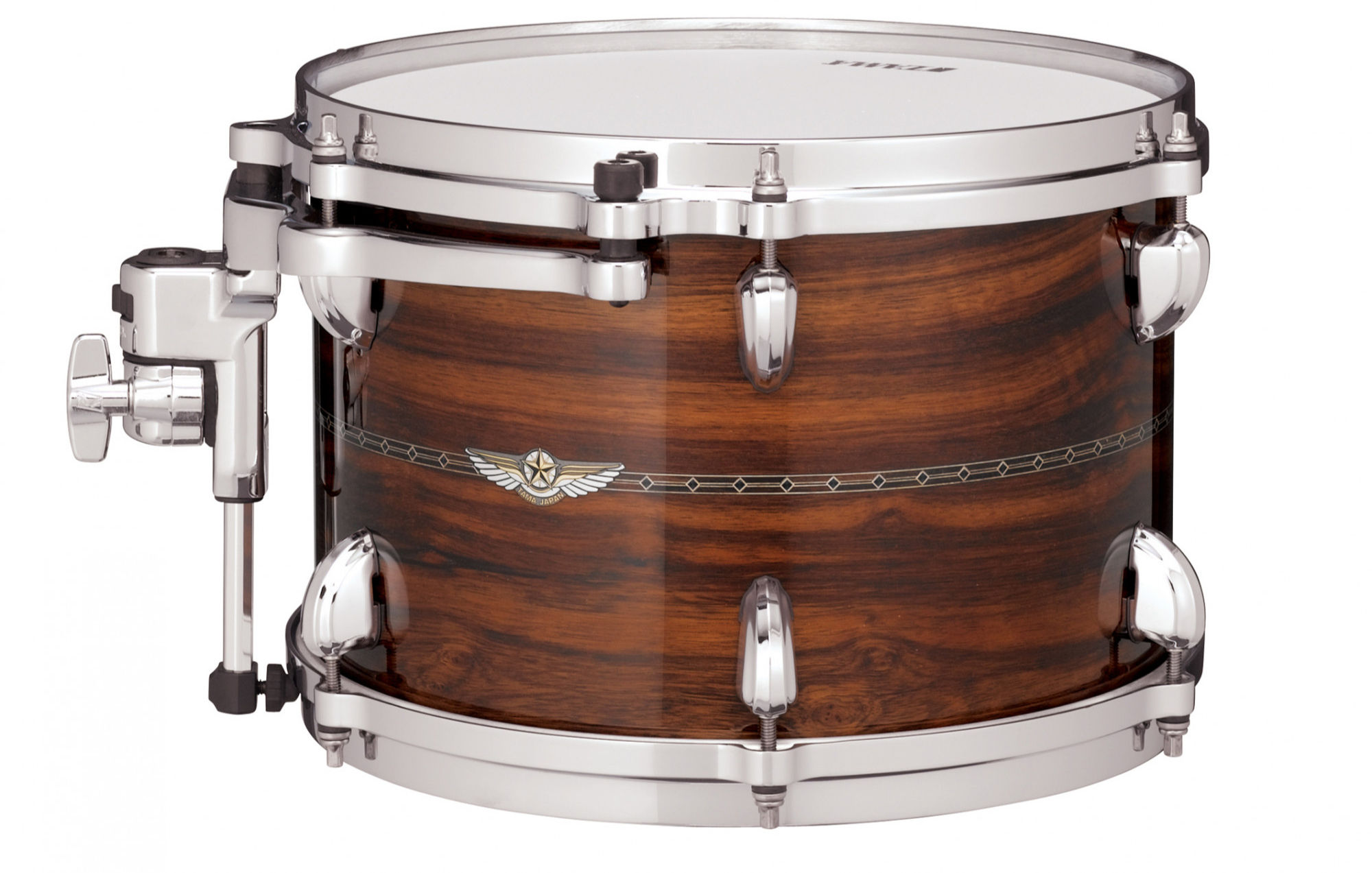TAMA STAR Bubinga Rack Tom 10" x 7" - TBT1007S-LNTI Natural Indian Laurel
