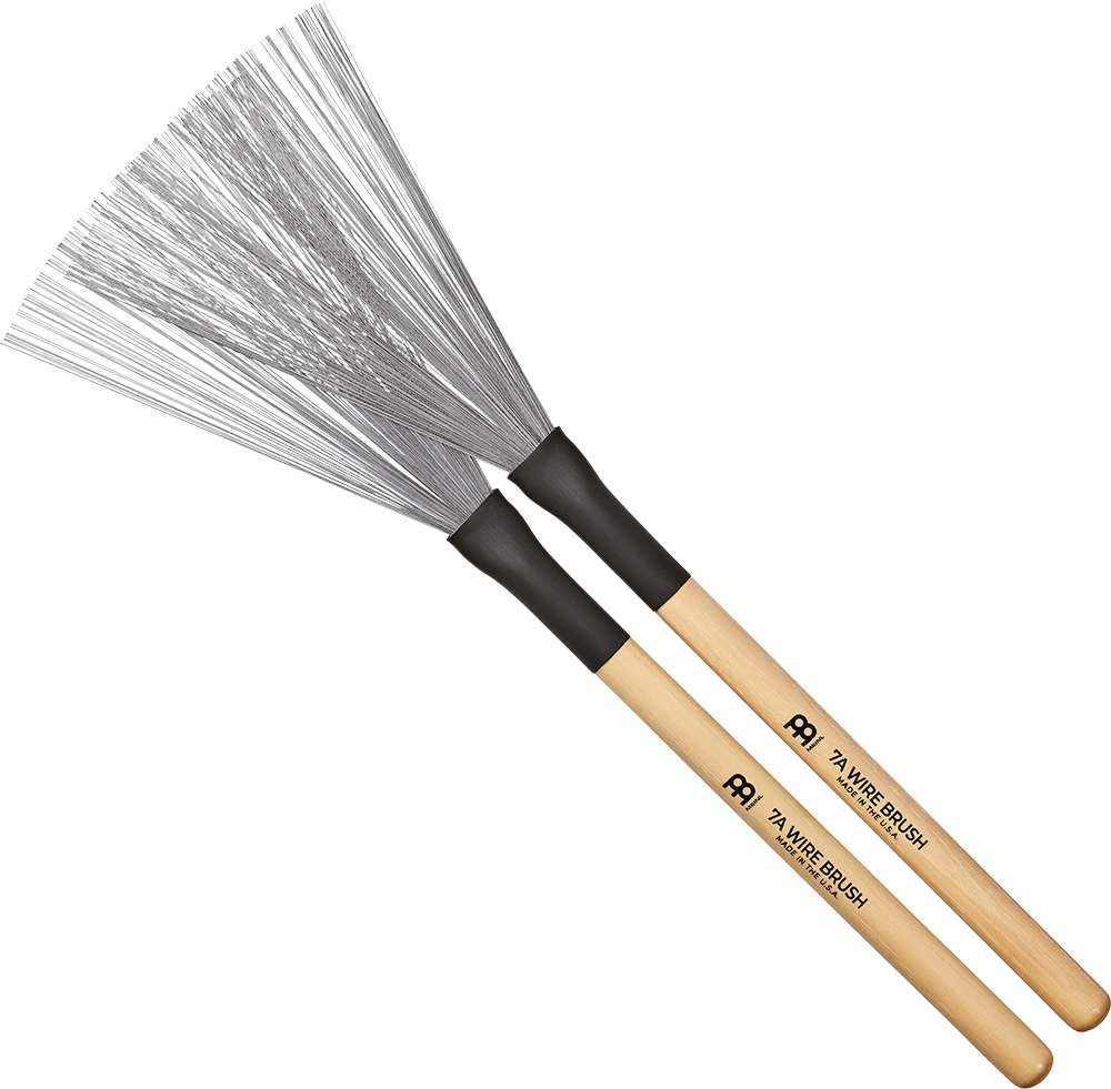 MEINL Stick &amp; Brush - 7A Fixed Wire Brush (SB302)
