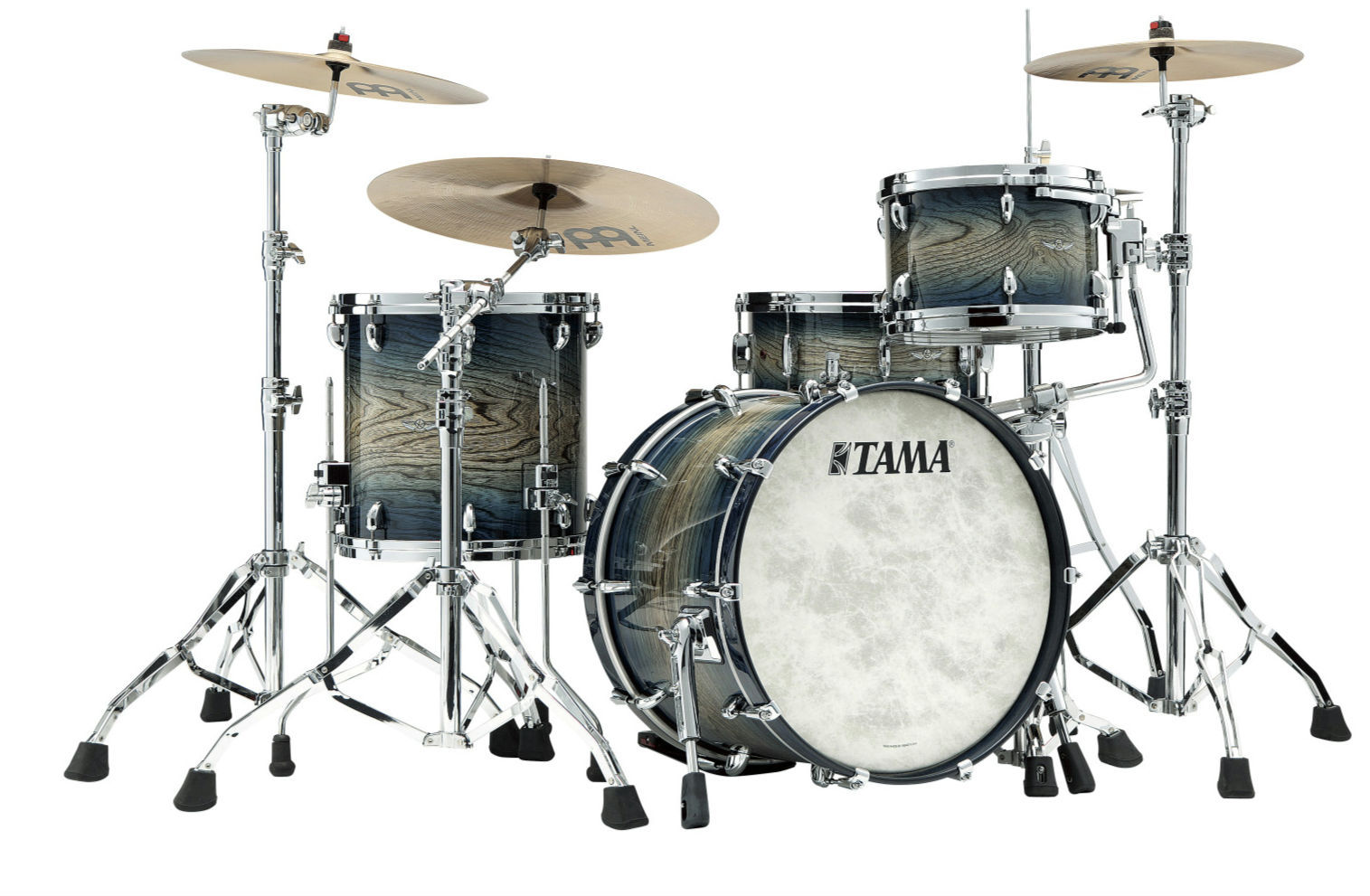 TAMA STAR Walnut Shell Kit - TW30CZS-AIJB Indigo Japanese Sen Burst