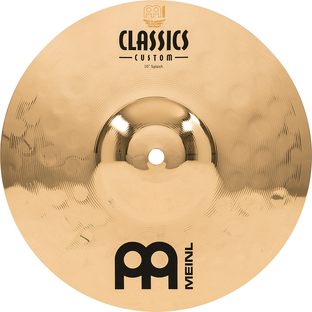 MEINL Cybals Classics Custom Splash - 10" CC10S-B Brilliant Finish