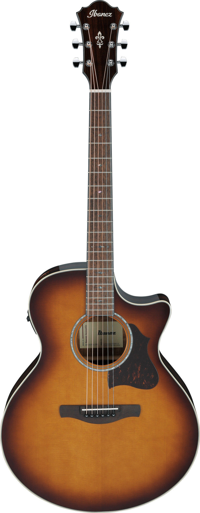 Ibanez AE160-VMS Akustikgitarre in Vintage Mahogany Sunburst – Frontansicht
