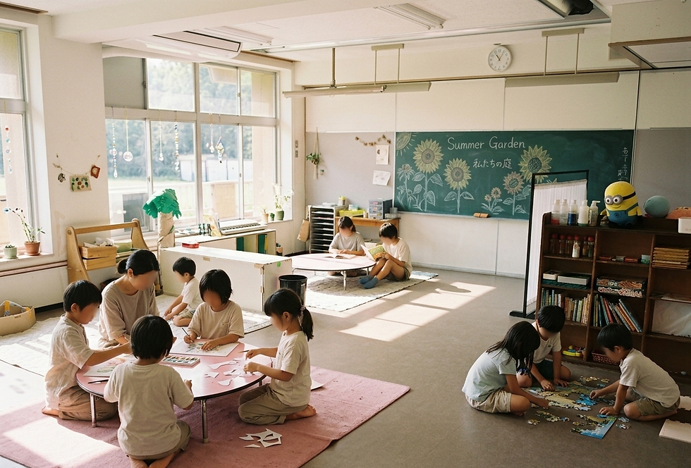 季節のうつろいと、子供たちの小さな変化