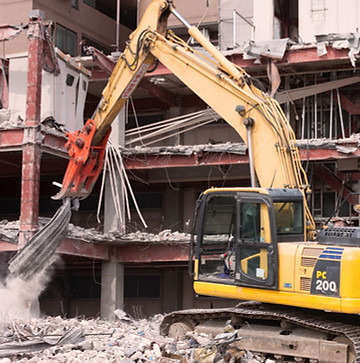解体用重機