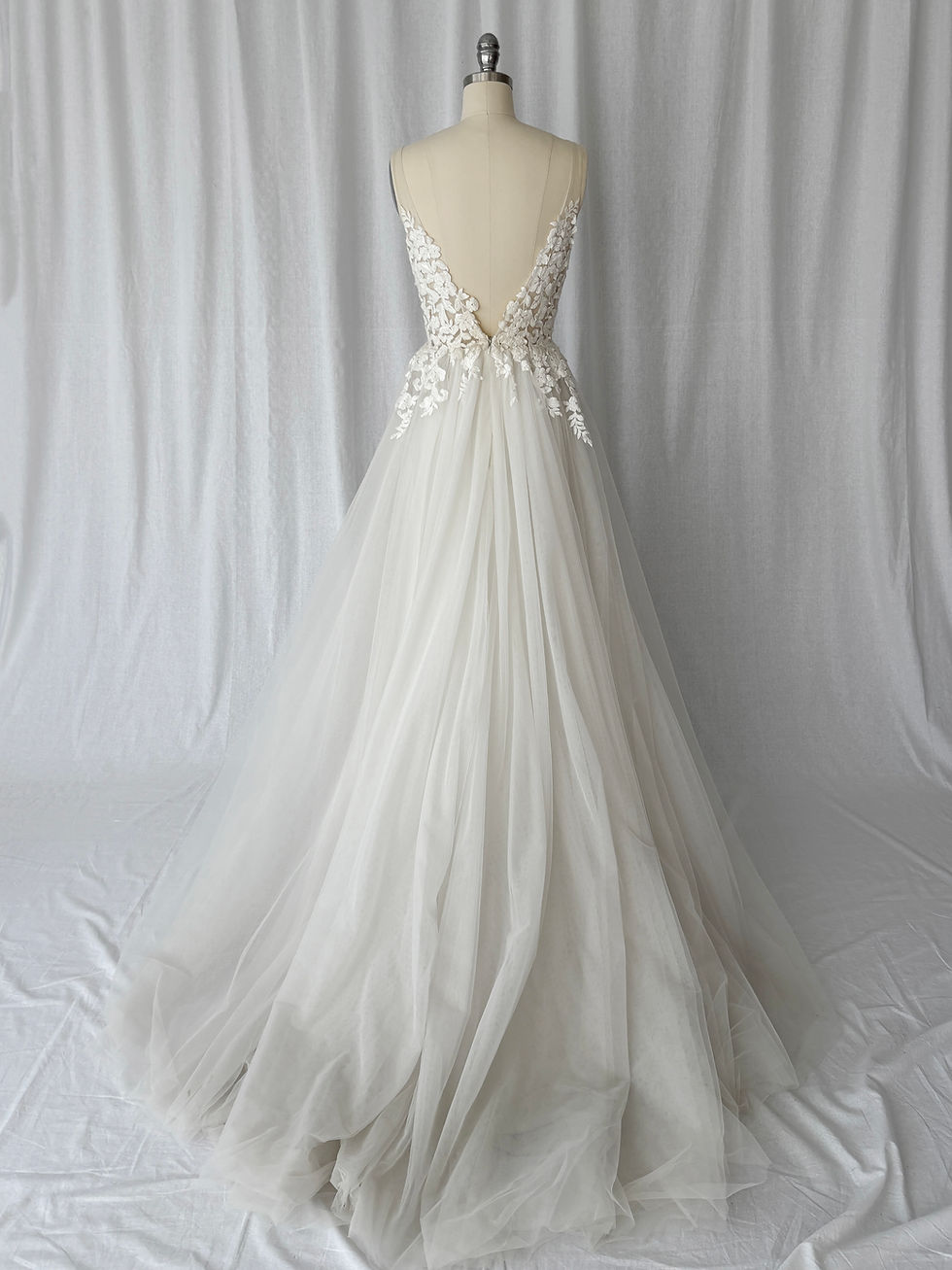 Thumbnail: ZETTA BRIDAL  |  THEO GOWN  |  SIZE SMALL