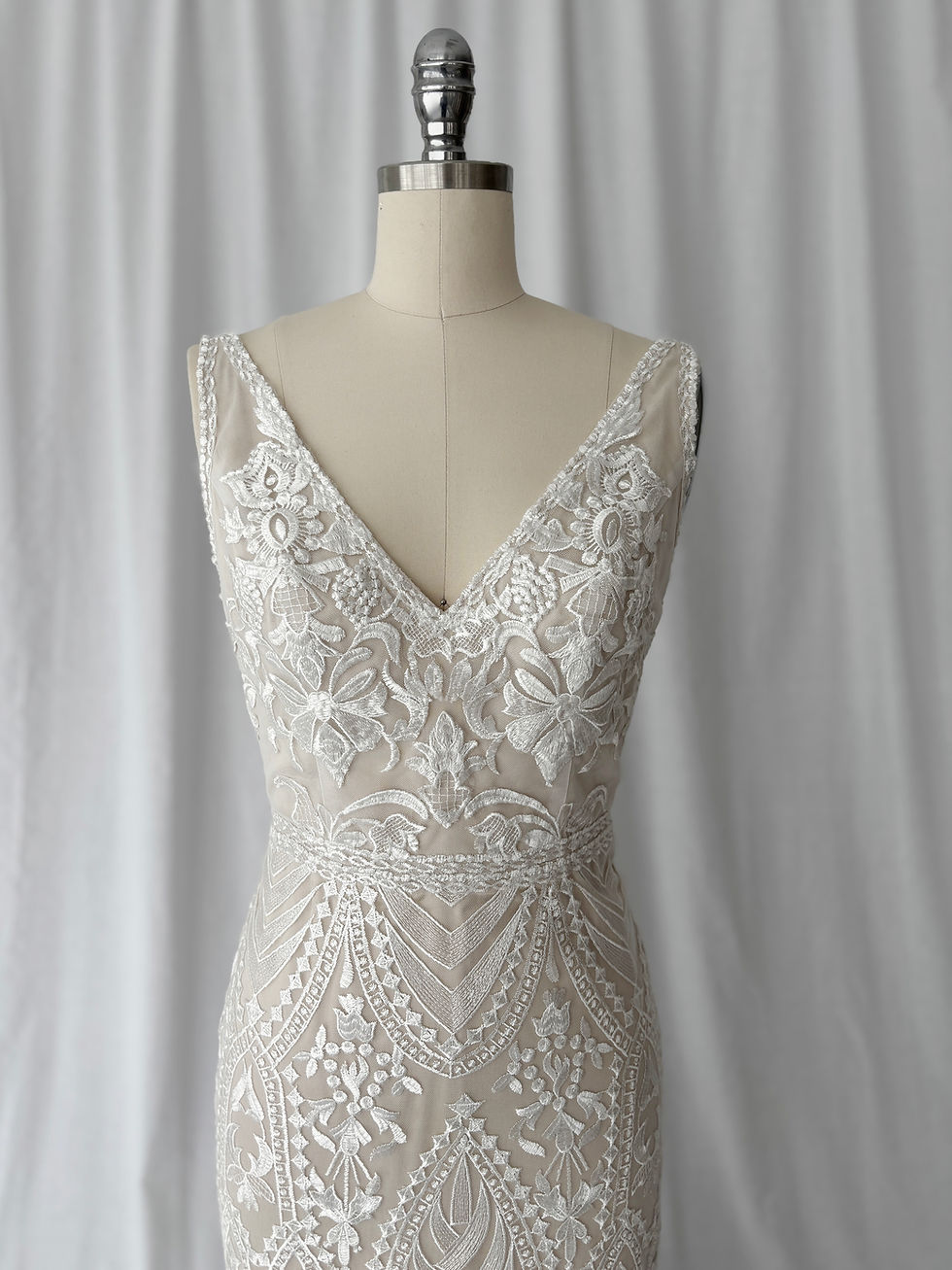 Thumbnail: LOVE FOUND TRUE  |  SAHARA GOWN (LATTE) |  SIZE SMALL