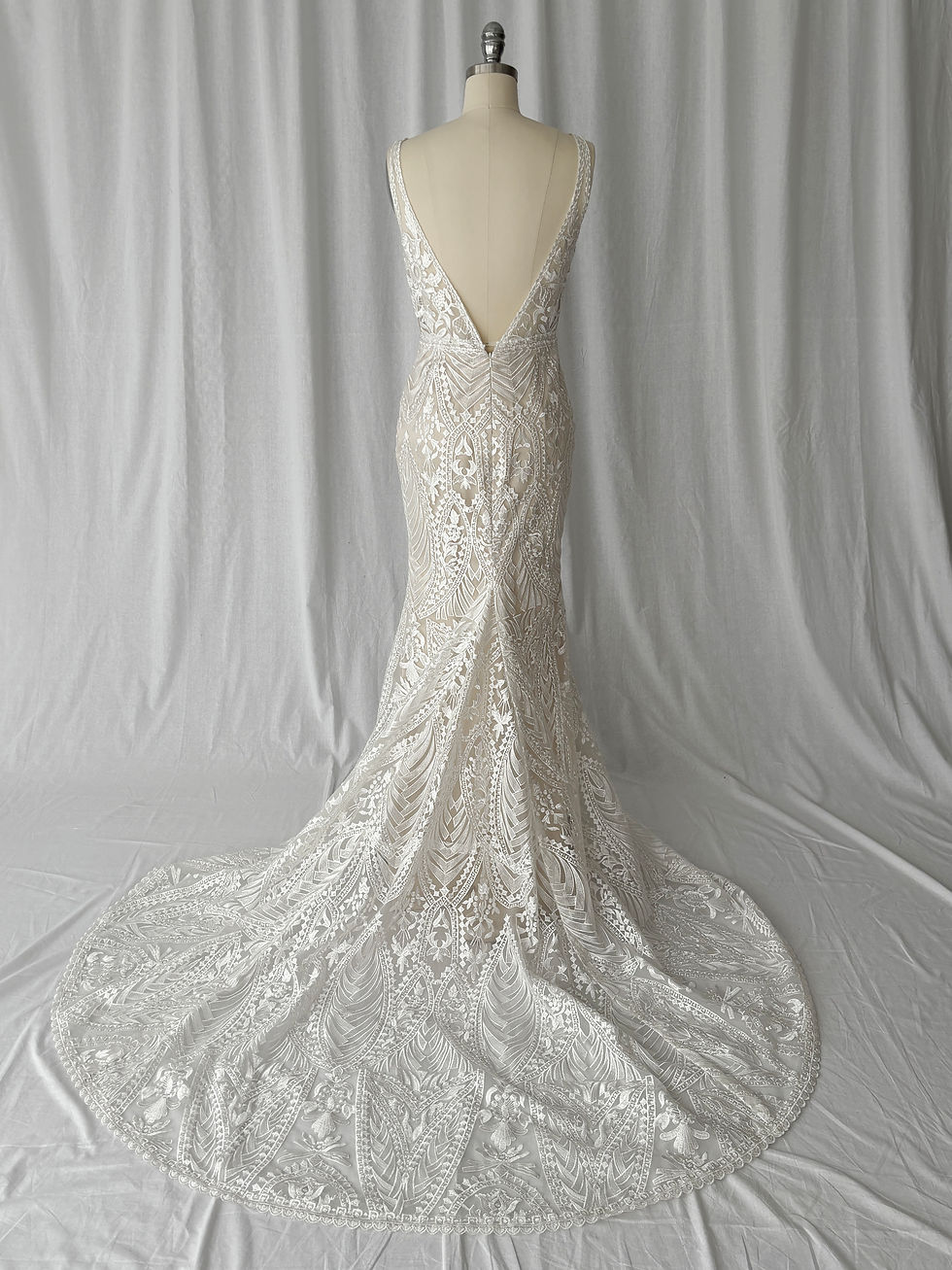 Thumbnail: LOVE FOUND TRUE  |  SAHARA GOWN (LATTE) |  SIZE SMALL
