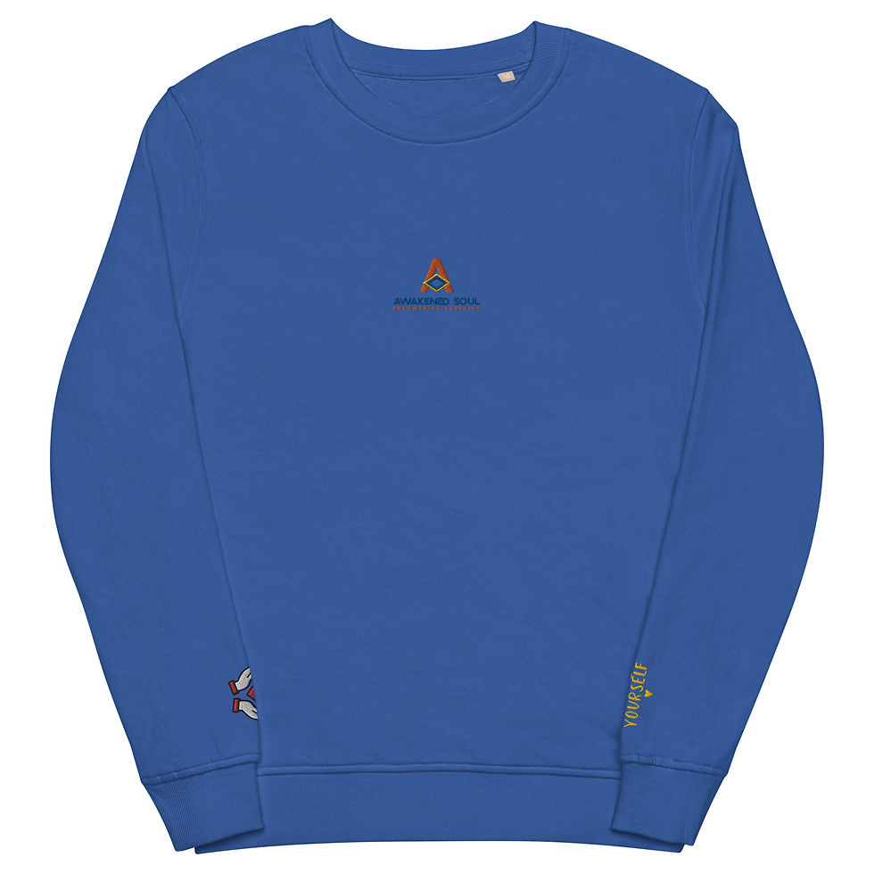 Thumbnail: EGO - "Pump Ego"  Embroidery Logo+Wrists - 100% organic - sweatshirt