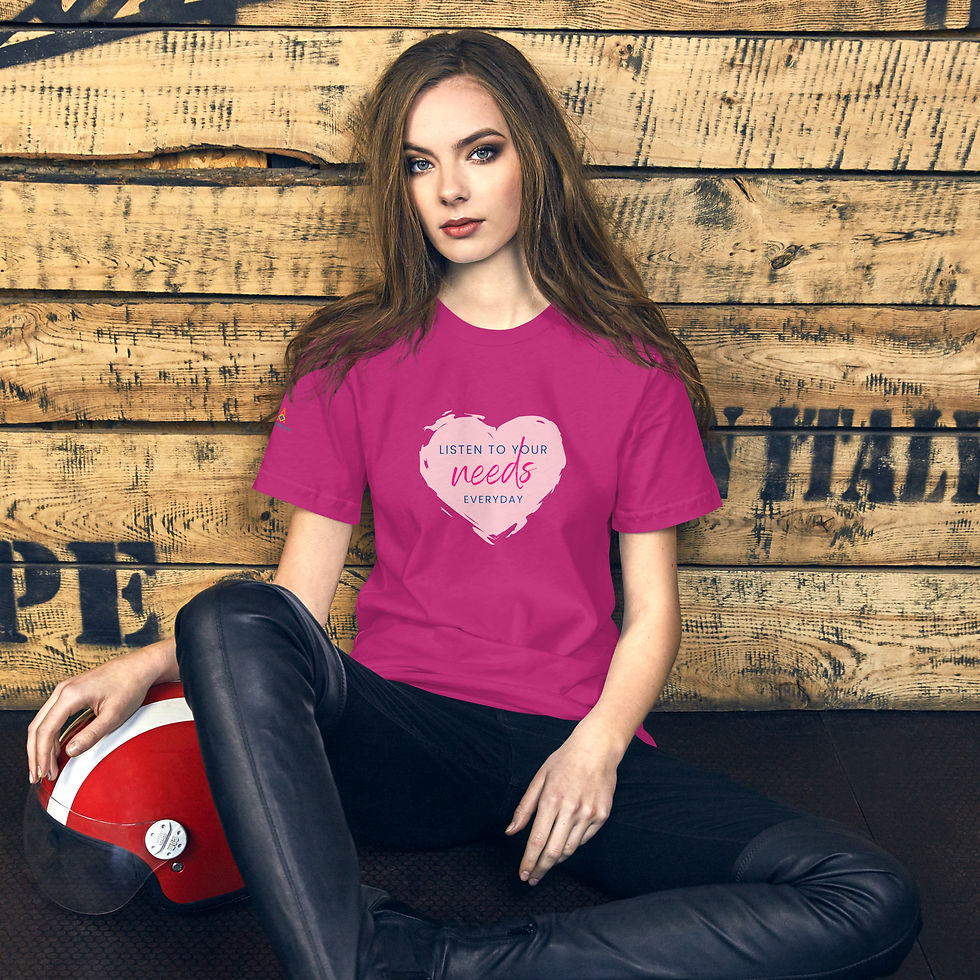 Thumbnail: SELF-ESTEEM "Listen Needs" - Unisex t-shirt Bella