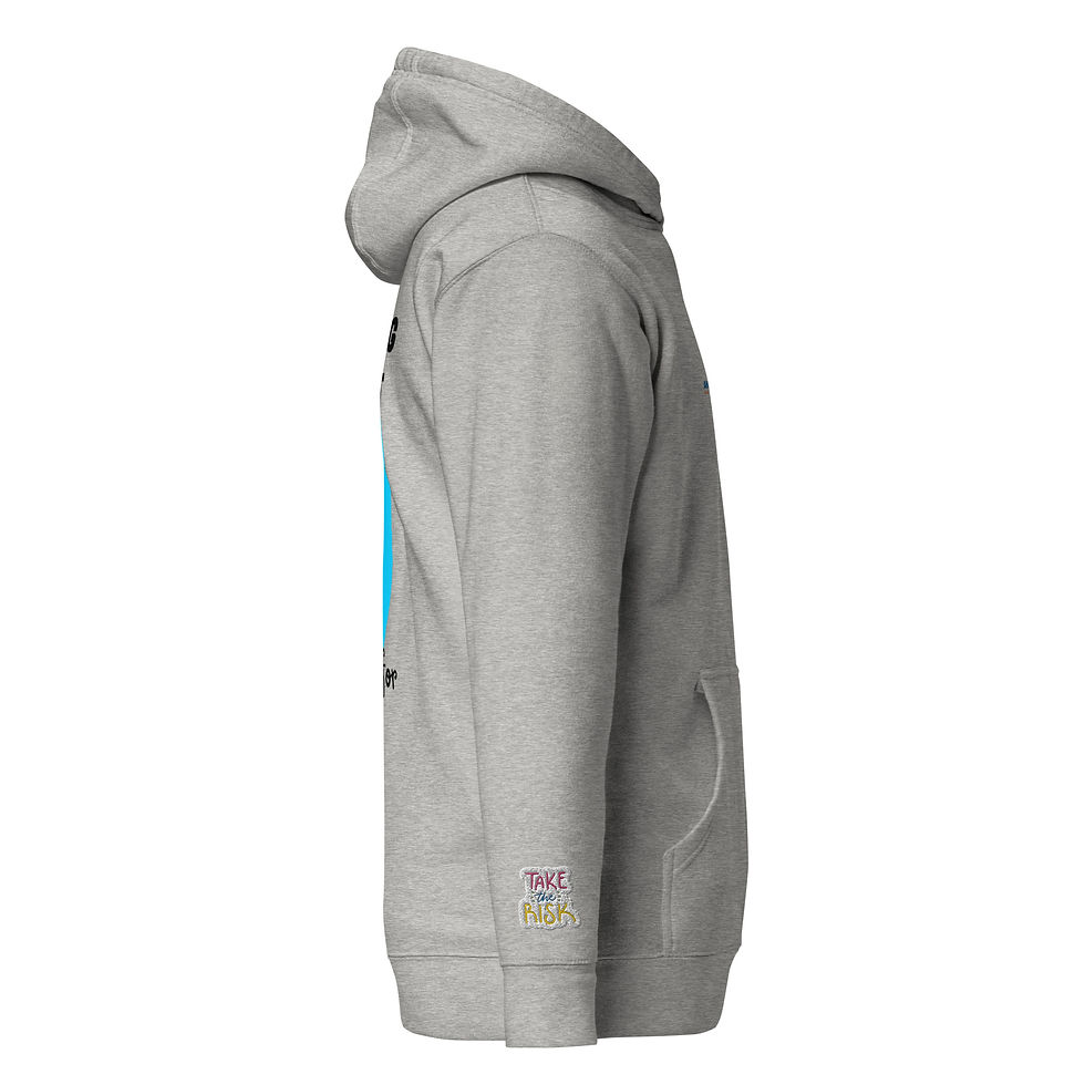 Thumbnail: SELF-EST. "Future Self" - Embroidered Logo+Wrists - Premium Cotton Hoodie