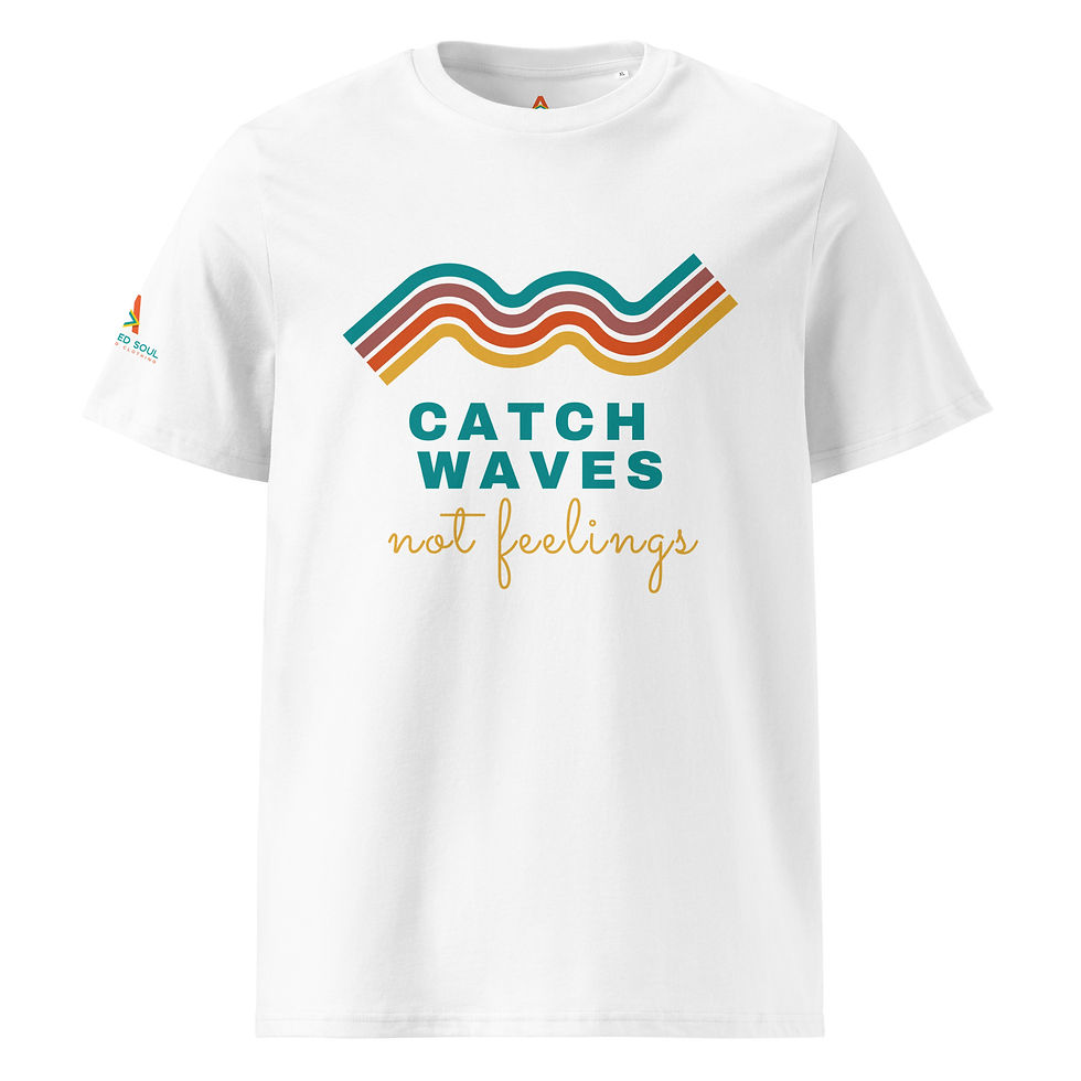 Thumbnail: SURF - "Catch Waves" - 100% organic T-shirt
