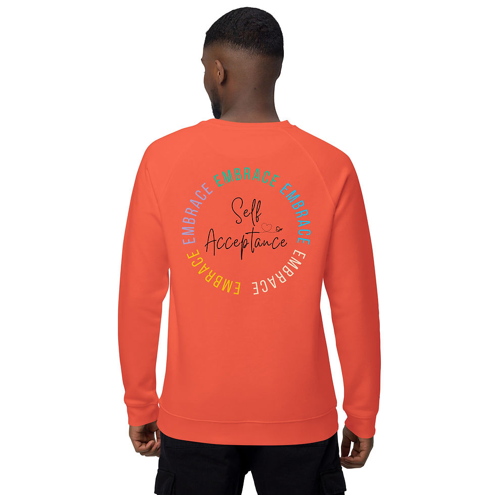 Thumbnail: JUDG. "Acceptance" - Embroidered Logo+wrist - 100% Organic - raglan sweatshirt
