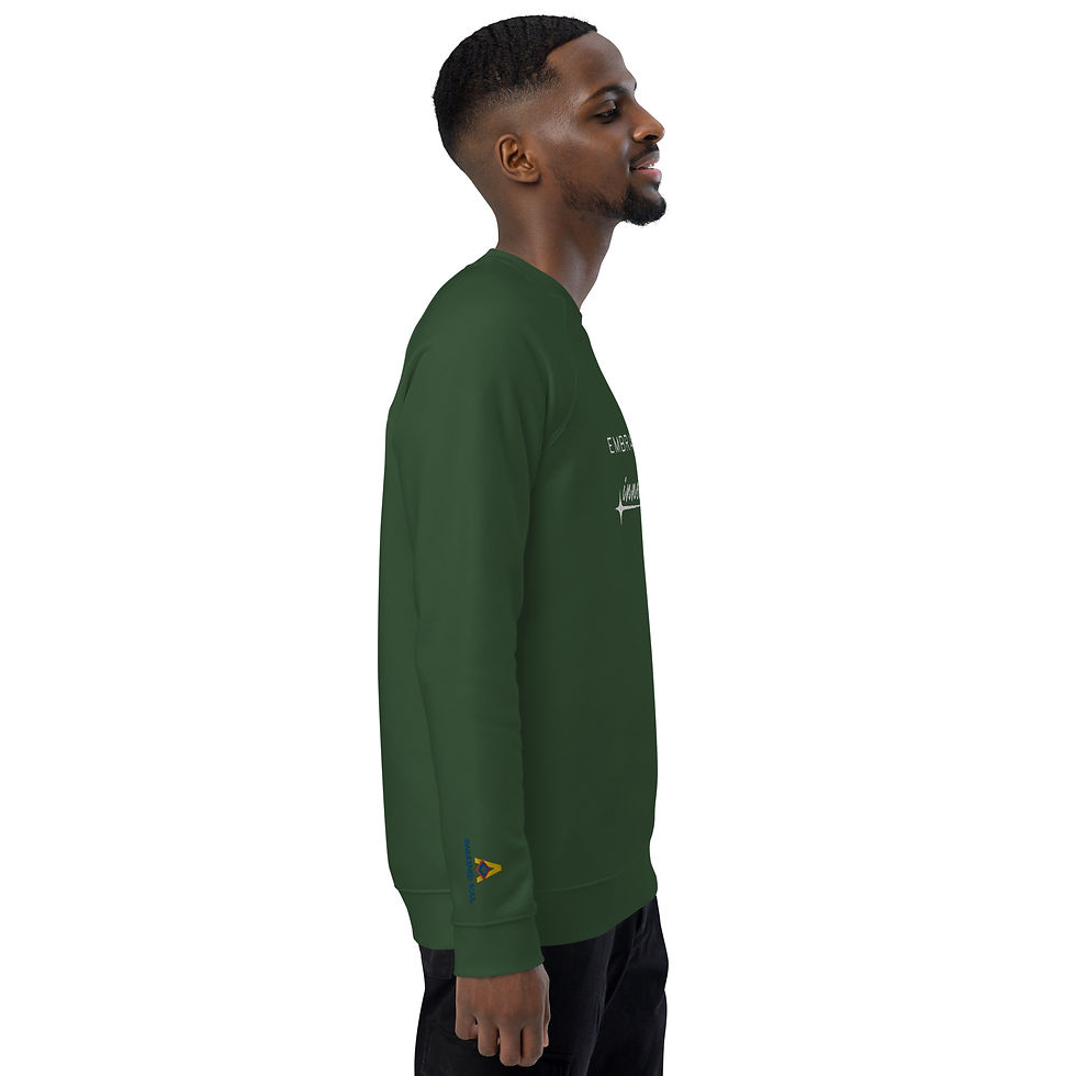 Thumbnail: EGO "Inner child v.2" - Embroidered Front+Wrists - 100% Organic - Unisex