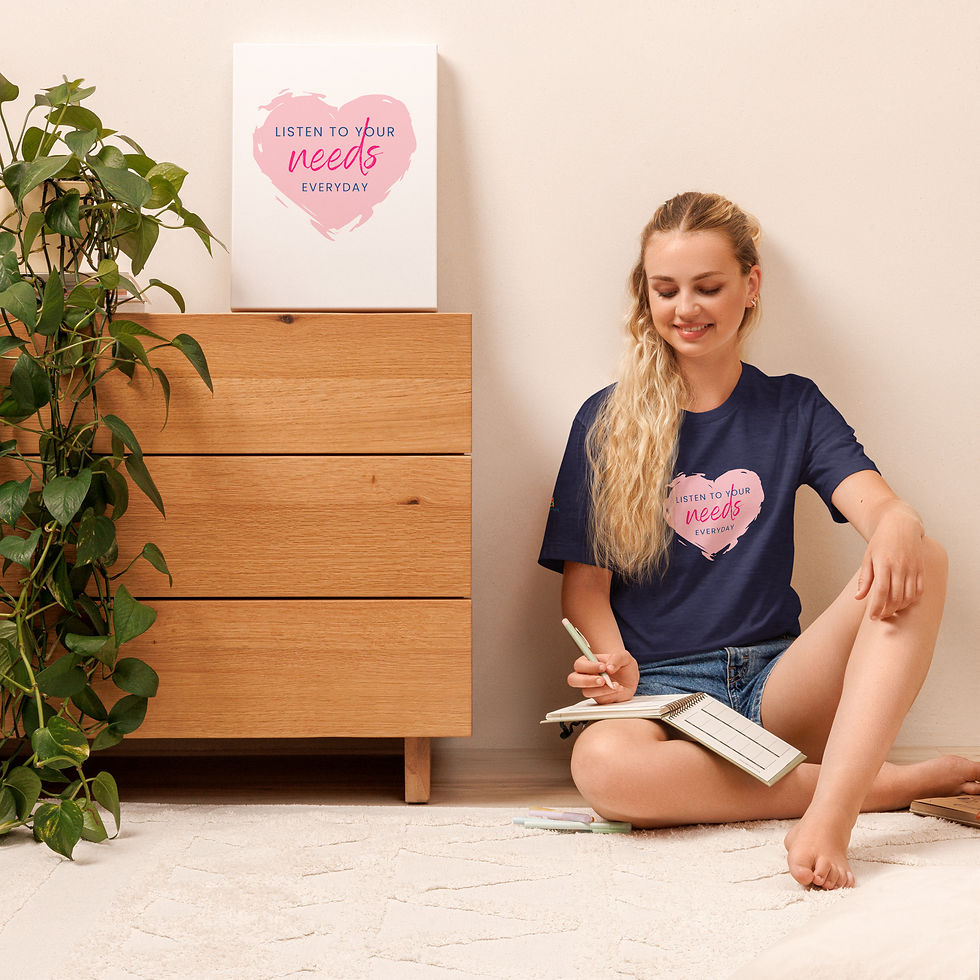 Thumbnail: SELF-ESTEEM "Listen Needs" - Unisex t-shirt Bella