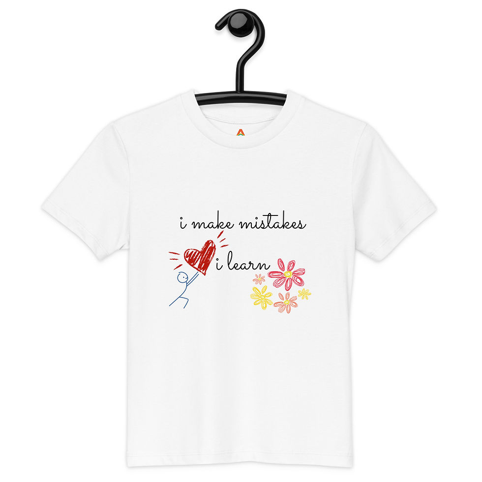 Thumbnail: KIDS "I Learn" White - 100% Organic Cotton