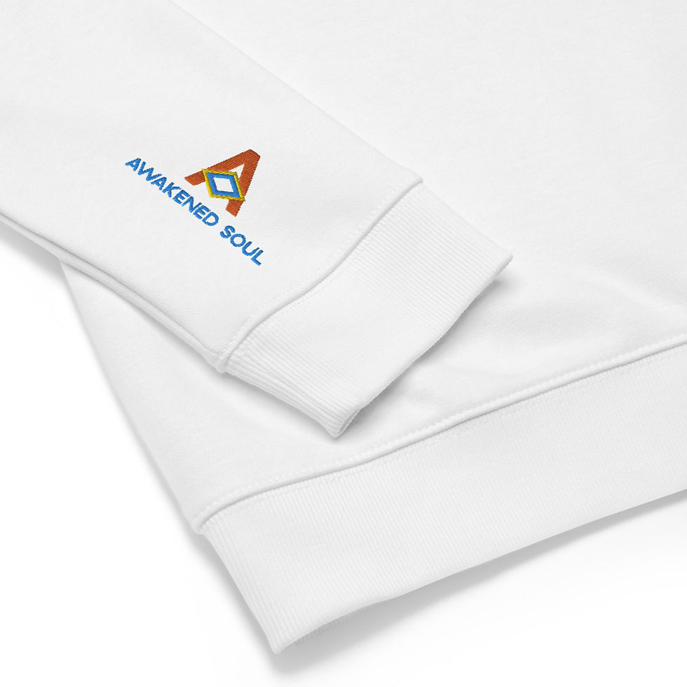 Thumbnail: SURF - "Catch Waves" - Sweatshirt Embroidered Front+wrist - Organic Cotton