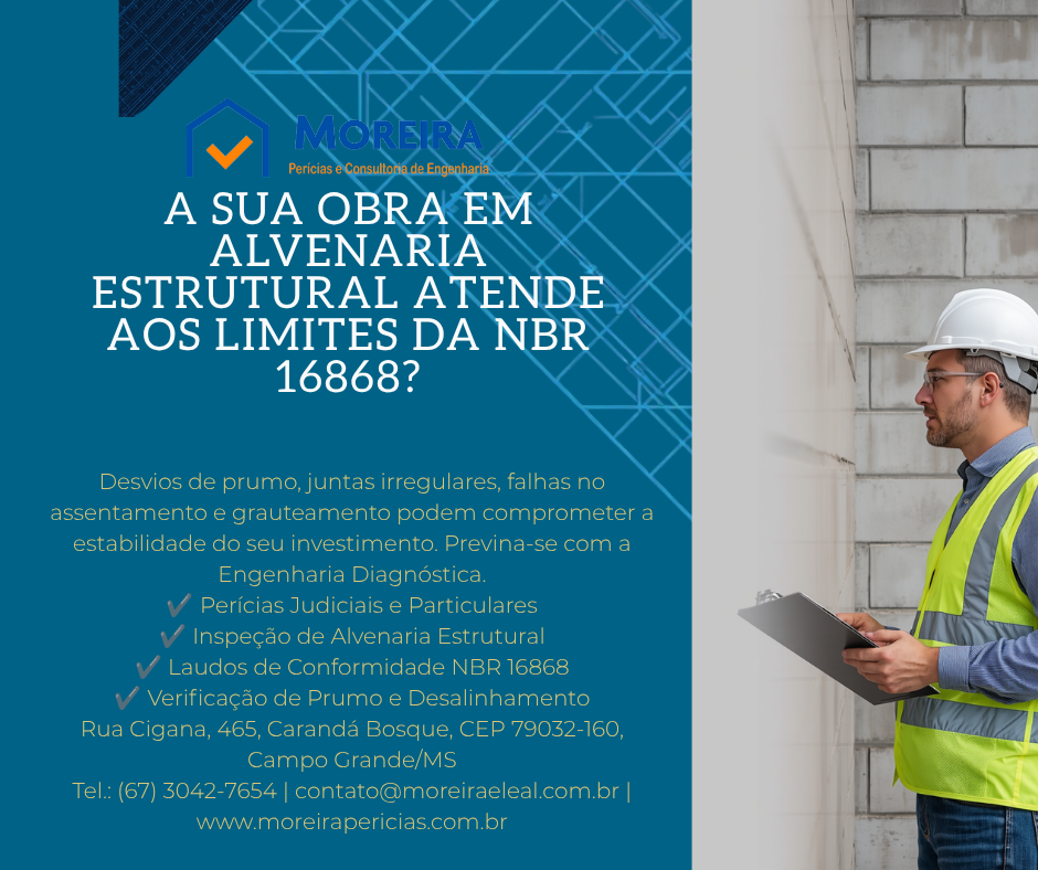 O Perigo Oculto na Alvenaria Estrutural e a Importância da Engenharia Diagnóstica