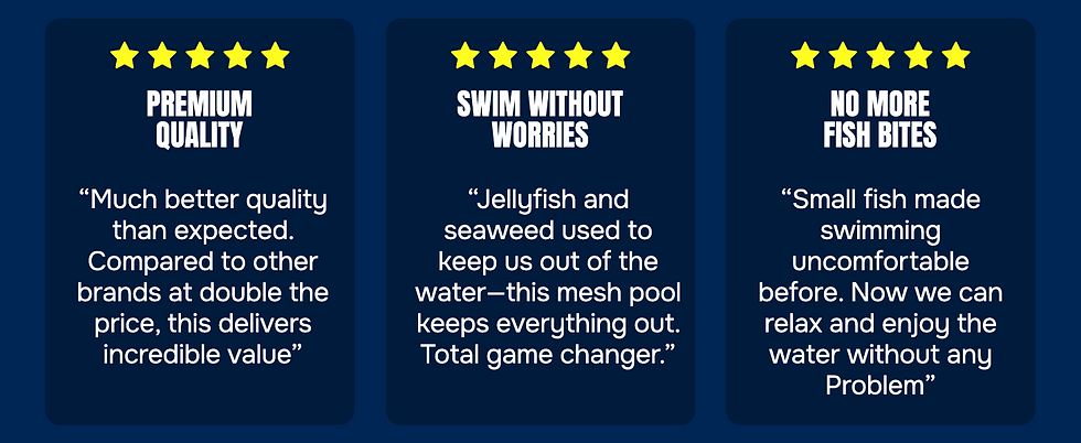 Thumbnail: Paradise Pad seapool high quality reviews for premium construction and great customer service