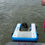 Thumbnail: Inflatable dog ramp for boats, pools, and docks. The pup plank is essential dog water ramp.