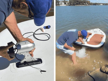 Comparision of Electric Paddle board Fin Motors